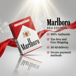 Marlboro (Hard Red) US Edition (10-Pack Carton)