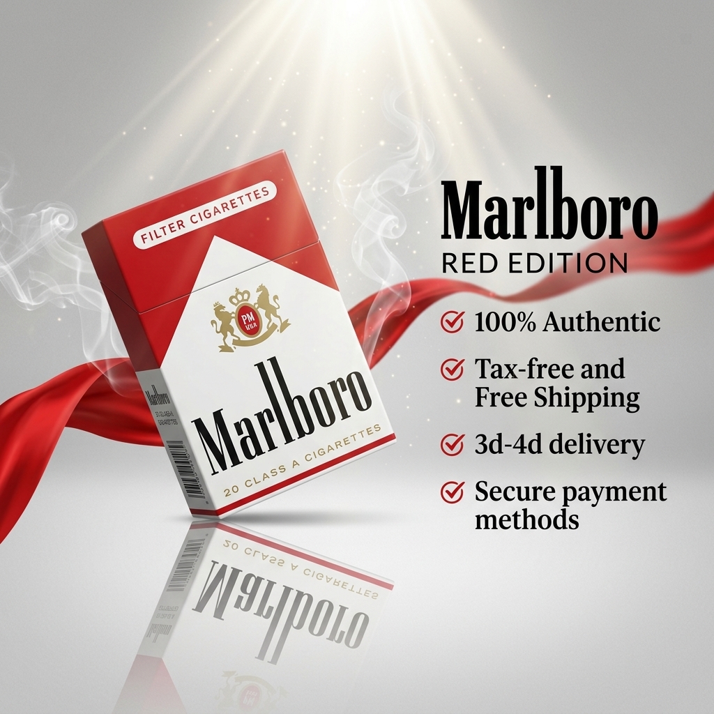 Marlboro (Hard Red) US Edition (10-Pack Carton)