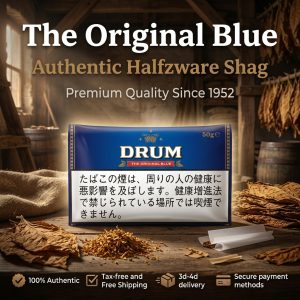 Drum Original Blue 50g Tobacco(Japan) (5-Pack Bundle)