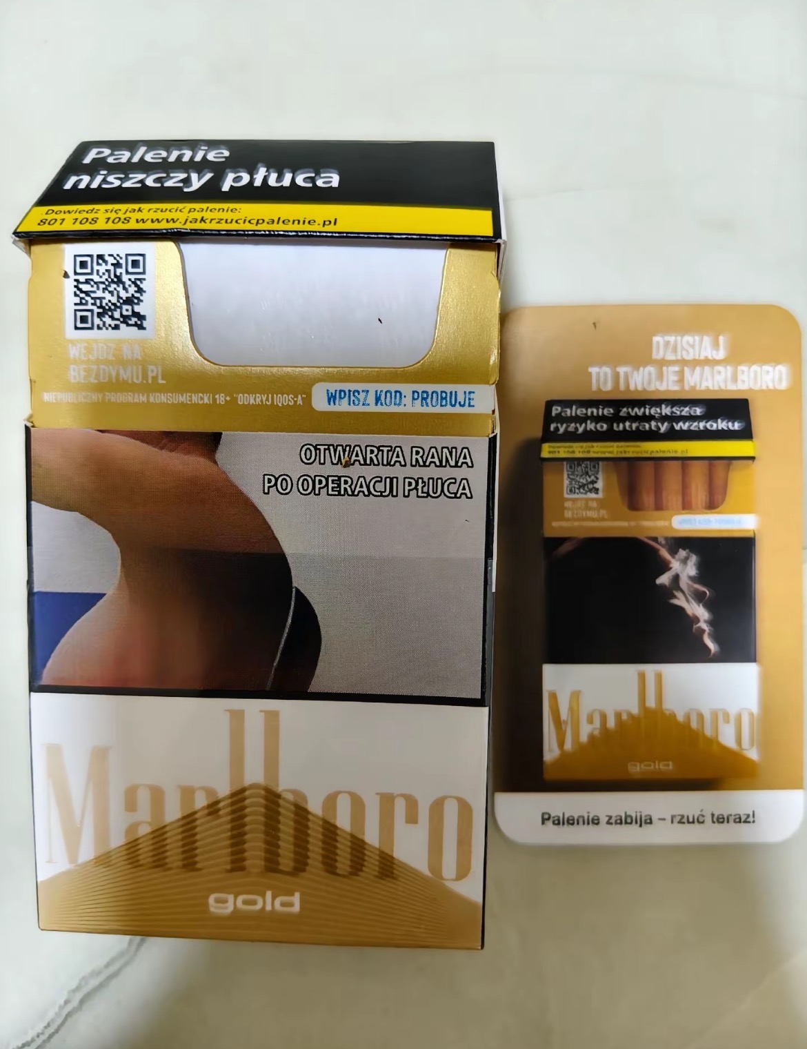 Marlboro Gold (Poland) (10-Pack Carton) - Image 5