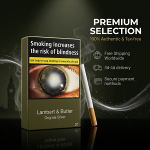 Lambert & Butler Original Silver King Size Cigarettes